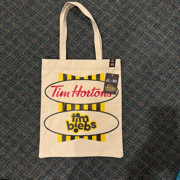 justin bieber x tim hortons tote timbeibs - Picture 2 of 7